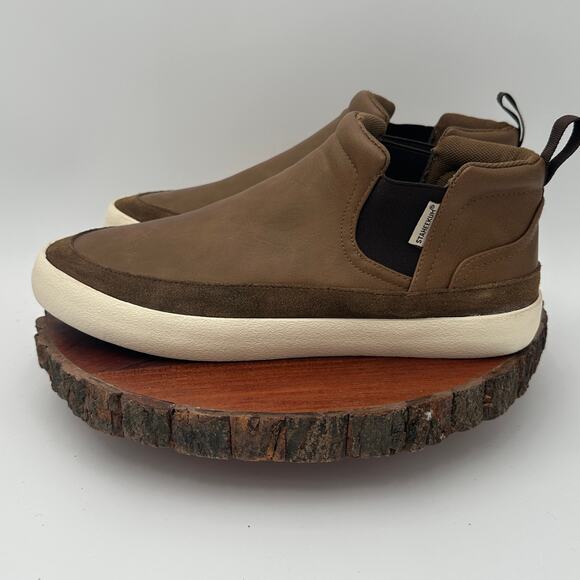 Staheekum Other - Staheekum Mens Chelsea Shoes 9M Brown Memory Foam Mesh Lining NWOB Travel Preppy